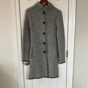 Cocogio Sweater/Jacket. New W/tags, SZ S, Gorgeous Italian Long Sweater, Soft!
